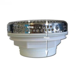 Bonde D'aspiration Recouvrement INOX 5 Pouces -Essentials Boutique bonde d aspiration recouvrement inox 5 pouces 3