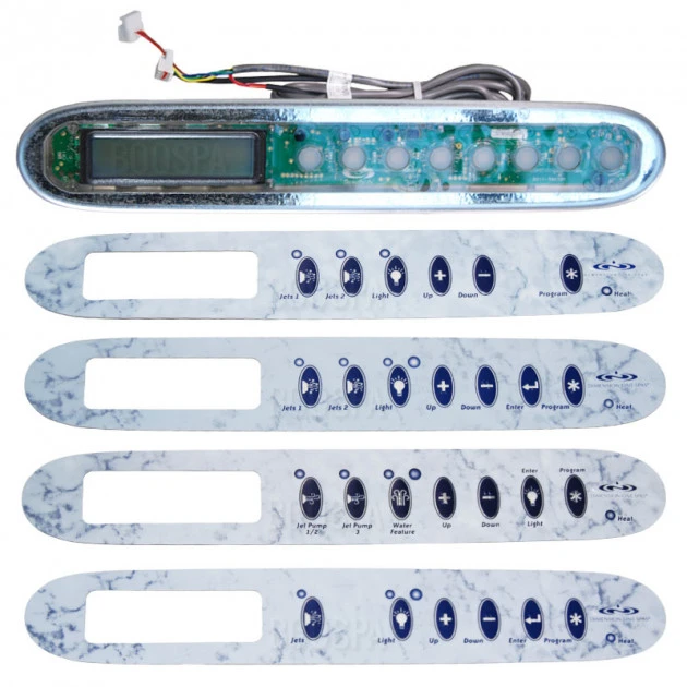 Clavier 01580-0001 - 1/2/3 Pompes Pour Spa Dimension One® 3 Clavier 01580-0001 - 1/2/3 Pompes Pour Spa Dimension One®