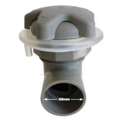 Inverseur De Pompe 1.5'' Gris Lotus Jazzi LED -Essentials Boutique inverseur de pompe 15 gris lotus jazzi led 2