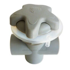 Inverseur De Pompe 1.5'' Gris Lotus Jazzi LED -Essentials Boutique inverseur de pompe 15 gris lotus jazzi led 3