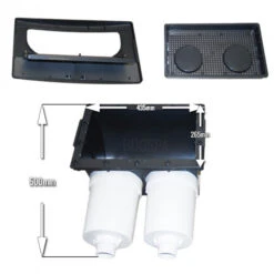 CMP Skimmer Complet Wave Double Filtres -Essentials Boutique skimmer complet wave double filtres 2