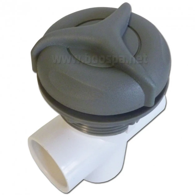 Vanne De Régulation Pour Cascade 1 Pouce Star / Gris ABS 3 Vanne De Régulation Pour Cascade 1 Pouce Star / Gris ABS